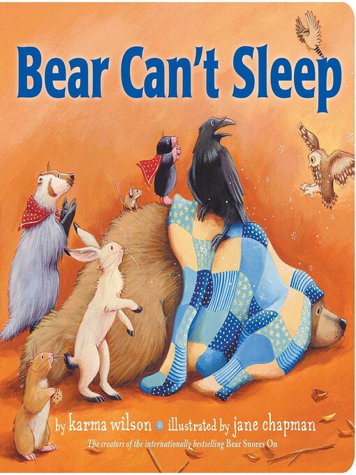 Cover image for Bear Can't Sleep